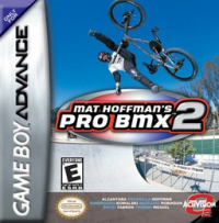 Mat Hoffman's Pro BMX 2 GameBoy Advance US box art